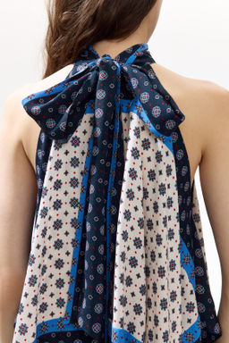 Top halter de sat?n - H&m фото 4