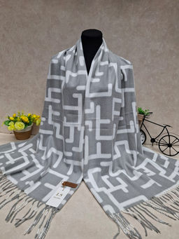 Мягкий палантин из кашемира мультицвет