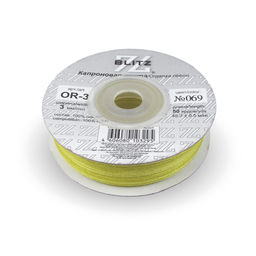 Лента капроновая 3 мм ( 1/8 ) BLITZ OR-3 45.7 м  0.5 м СК/Распродажа