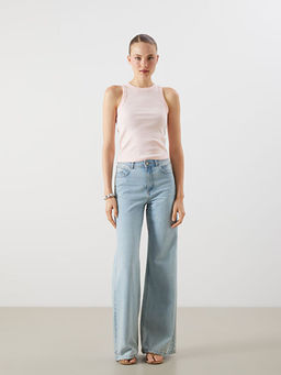 Bisiklet Yaka Ta?l? Kad?n Atlet