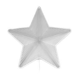 ULD-H4748-045/DTA MULTI IP20 STAR Фигура светодиодная Звезда. 47х48 см. Подвесная. 45 светодиодов. Красный, зеленый, синий свет. Провод прозрачный. TM Uniel. - Volpe фото 4