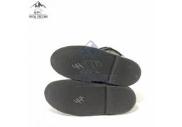 Монголки коричневые с замком, войлочная подошва, - Мирунт фото 14