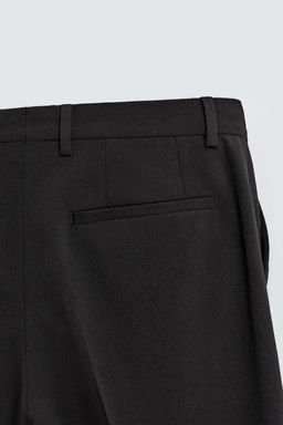 WOOL BLEND TUXEDO SUIT TROUSERS - Zara фото 10