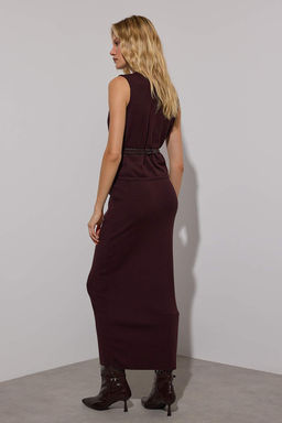 Limited Edition Kahverengi Premium Iplik/Ozel Iplik Triko Etek TWOAW26ET00050 - Trendyolmilla фото 4