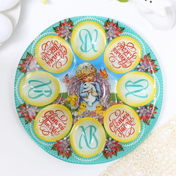 Подставка для яиц Ангел, на 8 яиц - Семейные традиции фото 2