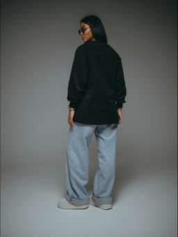 Символ свитшот женский (черный)