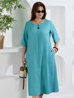 Платье Камео-1 из вискозы со льном - Виотекс фото 2