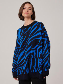 Джемпер женский 1231153006 black/blue