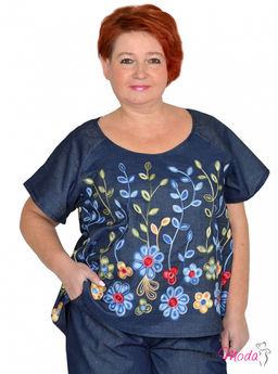 Туника Модель №1466 размеры 44-84 - Plusmoda фото 18