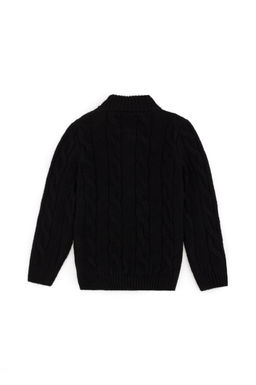 Черный свитер для мальчика Неожиданная скидка в корзине - U.s. polo assn фото 2