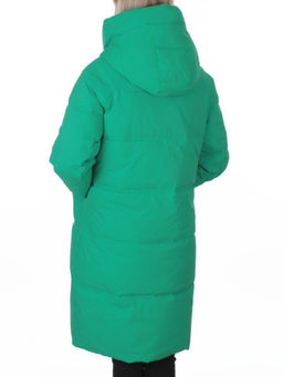 H24-620 GREEN Куртка зимняя женская (200 гр. холлофайбер)