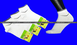 Цена за 10 пар. Носки женские спортивные с крапивой и эластаном арт. А-1 БЕЛЫЕ 36-41 - Дружба фото 4