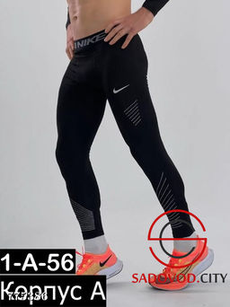 Тайтсы компрессионные спортивные мужские - Bruno фото 3