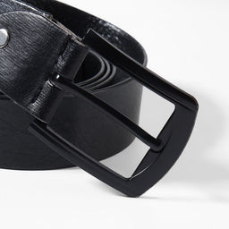 Пряжка для ремня, 6.3×5.5 см, 40 мм, цвет чёрный