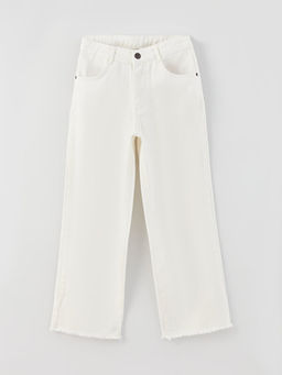 Basic Geni? Pa?a K?z ?ocuk Pantolon