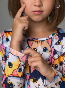 Платье Эля кошачий бум