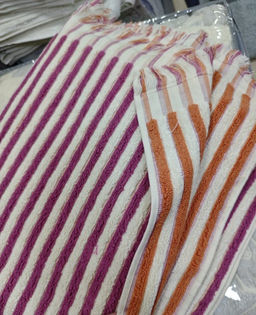 Полотенце из турецкого хлопка European Sophia Cabernet & Misty Rose