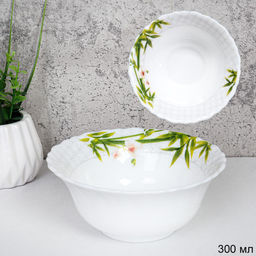 Салатник 300 мл 125 мм / LHBW-50XN (6773) /уп 6/72/ Бамбук с орхидеей