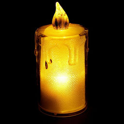 Цена за 36 шт. Свеча светодиодная «Вдохновение», горит жёлтым