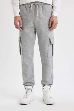 Спортивные брюки стандартного кроя с карманами-карго - Defacto фото 4