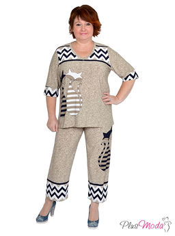 Брюки Модель №570 размеры 44-84 - Plusmoda фото 5