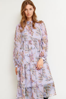 Платье свободного А-силуэта Linda (Цвет: Лаванда) - Morozov Amavie фото 6