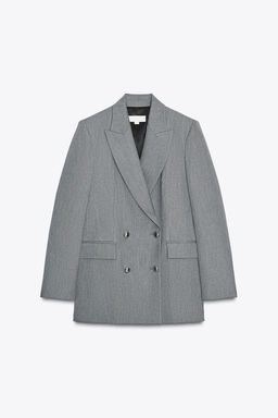 DOUBLE-BREASTED BLAZER - Zara фото 7