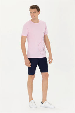 Мужские темно-синие тканые шорты - U.s. polo assn фото 3