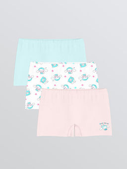 Cinnamoroll Bask?l? K?z ?ocuk Boxer 3l?