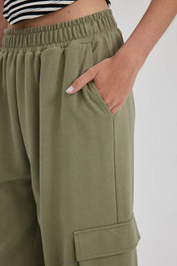 Спортивные брюки-карго Cool Jogger из тонкой ткани с карманами - Defacto фото 6