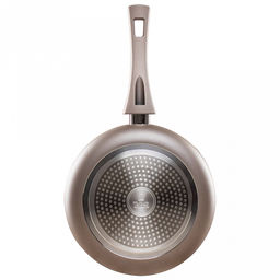 Сковорода с антипригарным покрытием д24см Комфорт, h6см, s2,5мм, дно д15см, s3мм, глубокая, штампованный алюминий, бакелитовая ручка, TalleR (Китай) Подходит для всех видов плит, включая индукционную. - Домашняя мода фото 4