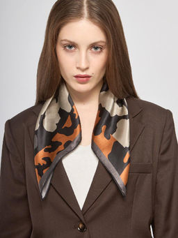 Платок жен. шелк 53х53 SS03-8356-22 - Eleganzza фото 3