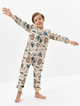 Комбинезон для сна для мальчика Сафари - Kogankids фото 4