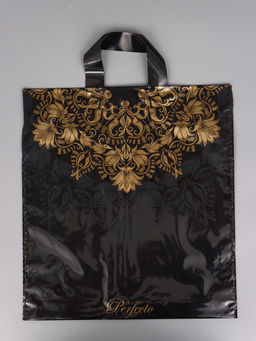 Цена за 25 шт. Пакет подарочный Перфекто Золотой этикет 40 х 37 см 95 мкм