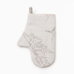 Варежка-прихватка Этель Flower herbarium, 20?27 см, 100% хлопок, репс 210 г/м?