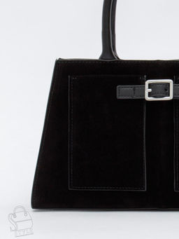 Сумка женская кожаная 990189NN black Natale Navetta