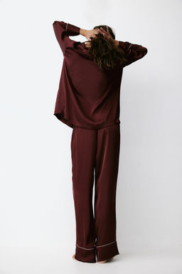 Pijama de saten - H&m фото 4