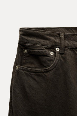 ZW COLLECTION RELAXED SLIM FIT MID-RISE JEANS - Zara фото 8