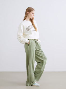 Beli Lastikli Kad?n Pijama Alt?