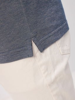 Джемпер мужской с воротником поло GREG G155V-PH24-OZ5 (коричневый)  фото 5