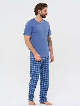 Пижама Грант_М331/индиго - Ihomelux фото 3