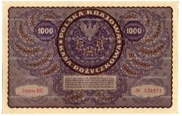 1000 марок 1919 года Польша
