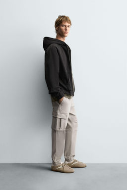 PANTAL?N CARGO SLIM FIT / Gris claro - Zara фото 4