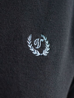 Футболка-поло из фактурного трикотажа VILATTE