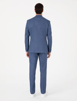 Костюм Cacharel Slim Fit индиго из льна