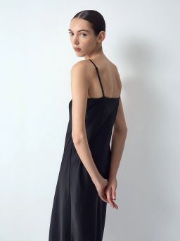 Платье-комбинация миди - Emka фото 3