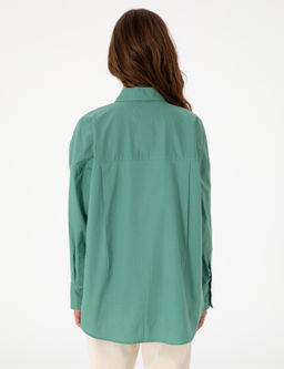 Ye_il Oversize Uzun Kollu G_mlek
