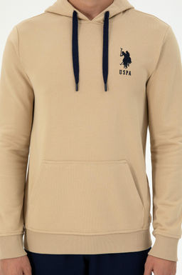Мужская базовая толстовка песочного цвета Неожиданная скидка в корзине - U.s. polo assn фото 6