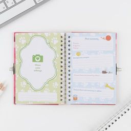 Анкета для девочек на замочке Для стильных девчонок, А6, твёрдая обложка, 40 листов - Artfox фото 5