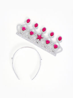 Корона ободок для девочки, цвета МИКС